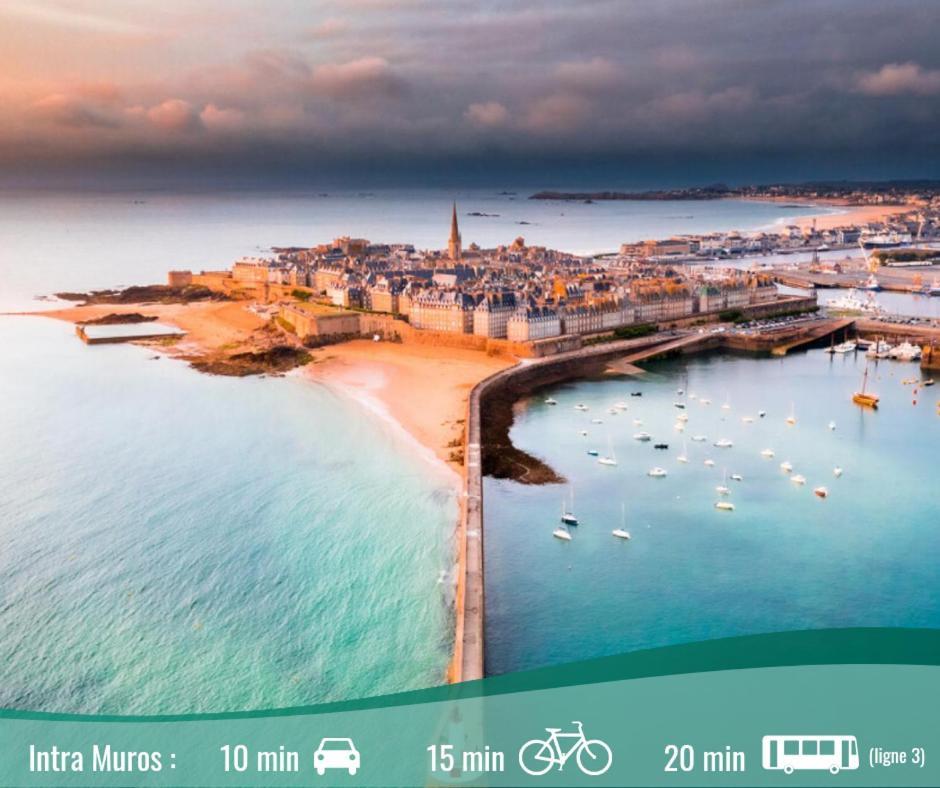 Appartement Cosy 1 Chambre Saint-Malo Exteriér fotografie