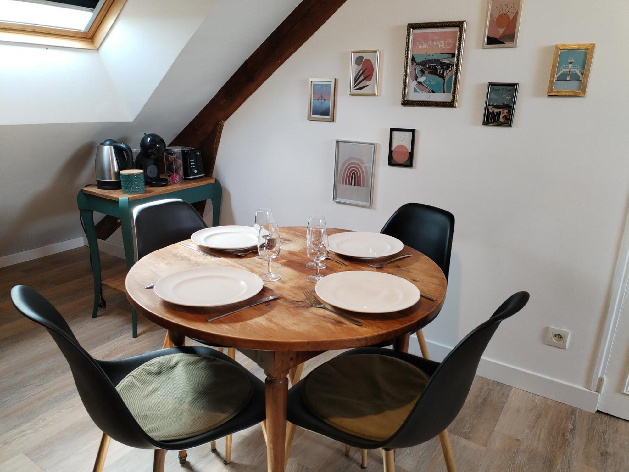 Appartement Cosy 1 Chambre Saint-Malo Exteriér fotografie